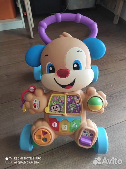 Ходунки Fisher price Учёный щенок