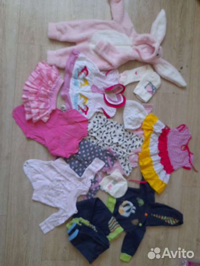 Вещи пакетом на девочку