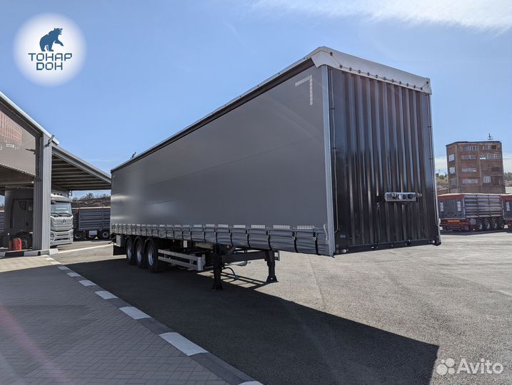 Полуприцеп шторно-бортовой Тонар T3-13 (9888), 2024