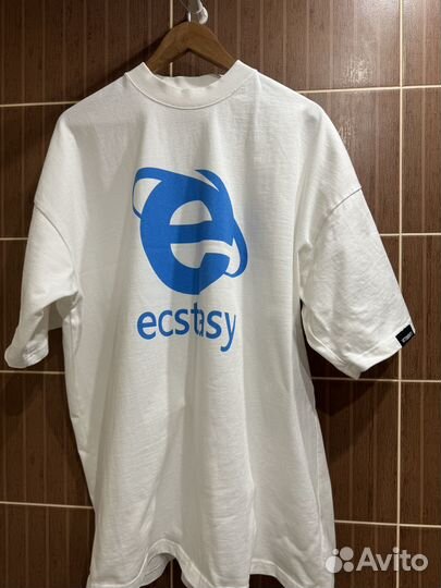 Vetements ecstasy og футболка 2020