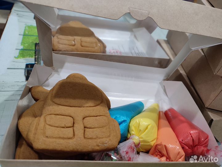 Готовые пряничные наборы для росписи