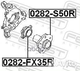 Подшипник ступ.infiniti FX35/FX45 03-08 зад. 02