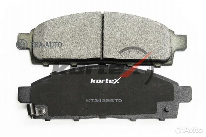 Kortex KT3435STD деталь Колодки торм. передн. к-т