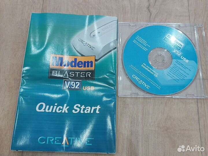 Модем Cteative v.92 usb