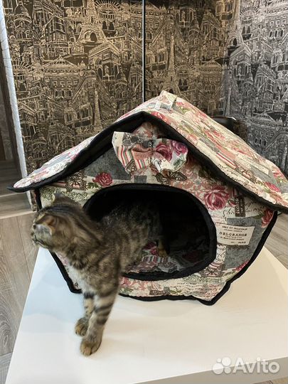 Домик лежанка для кошки
