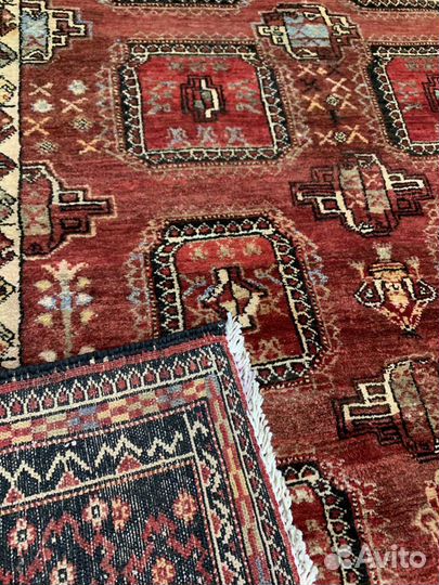 Иранский ворсовый ковер, балуччи 283х135 см