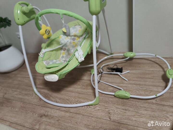 Электрокачели и шезлонг 2 в 1