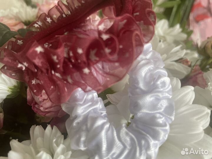 Резинки, заколки для волос пакетом