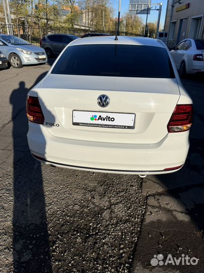 Volkswagen Polo 1.6 AT, 2016, 97 523 км