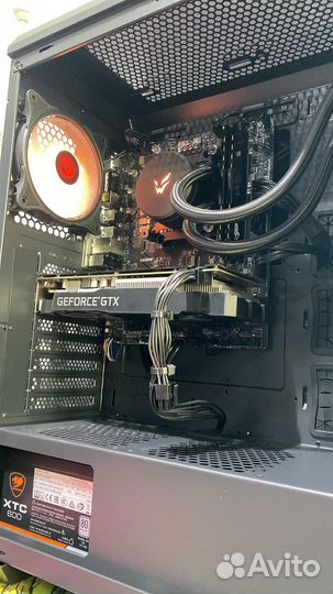 Игровой пк AMD Ryzen 5 7500f GTX1660super 6GB