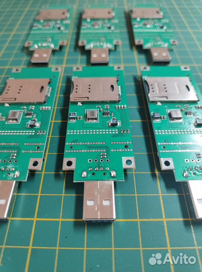 Адаптер Mini PCI-E c SIM-картой на USB