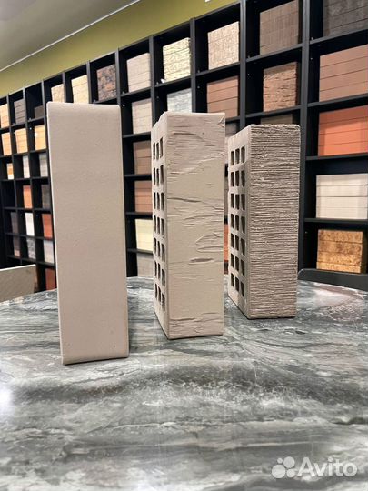 Керамический лицевой кирпич серый жкз