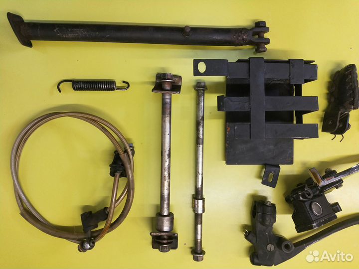 Запчасти Motoland XR250 enduro 165FMM