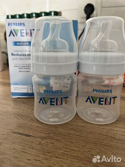 Бутылочки avent новые