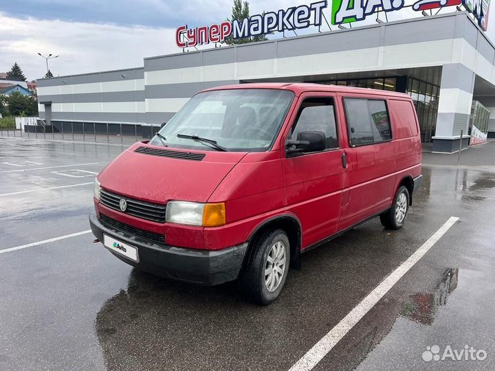 Volkswagen Transporter 1.9 МТ, 1991, 400 000 км