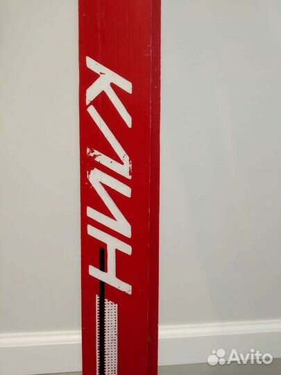 Беговые лыжи деревянные