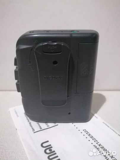 Кассетный плеер sony walkman wm ex122