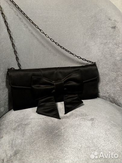 Сумка женская черная клатч