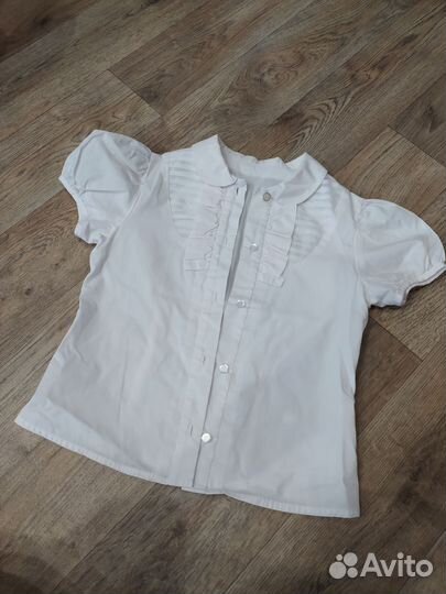 Блузки школьные белые