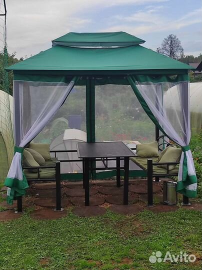 Беседка садовая бу