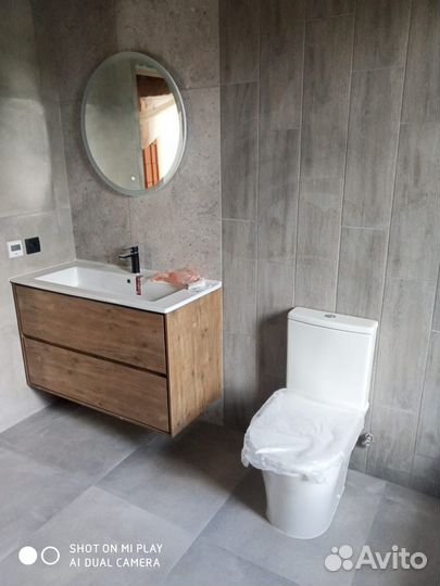 Укладка плитки,ремонт квартиры