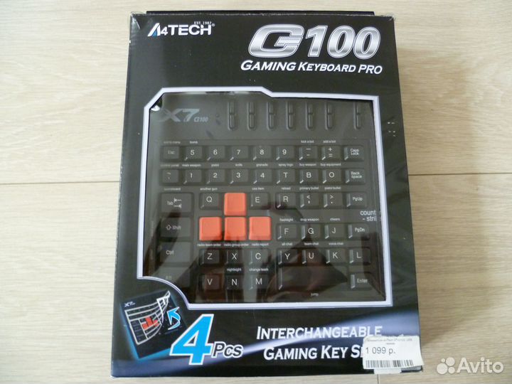 Кейпад проводная A4Tech X7-G100 (новая)