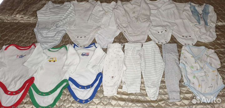 Комплект одежды для мальчика до 3 месяцев