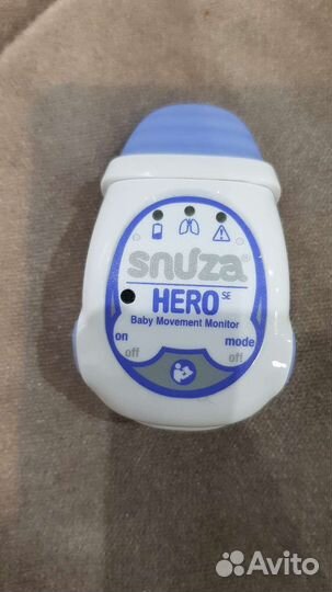 Мобильный монитор дыхания ребенка Snuza Hero