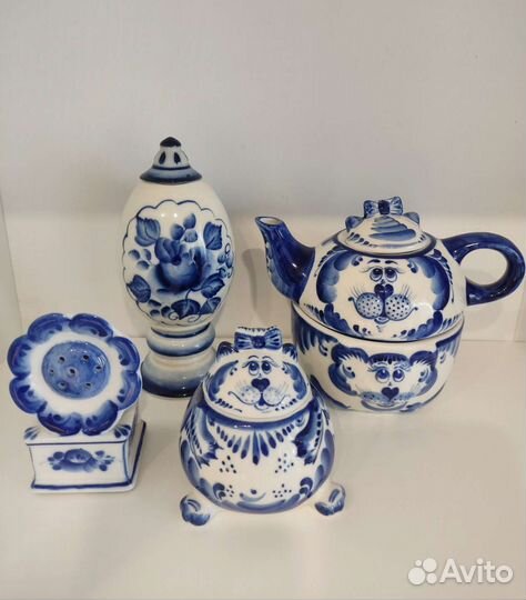 Посуда гжель