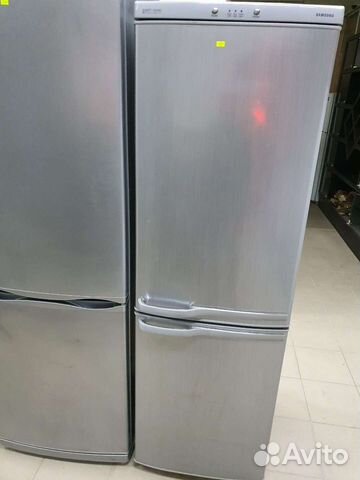 Серебристый Холодильник Самсунг