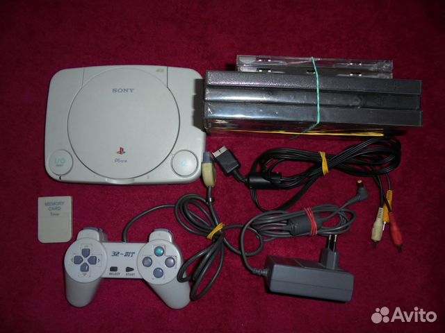 PS1+PSP+PS4+Jolt Gun for PS1 & Saturn+карта памяти