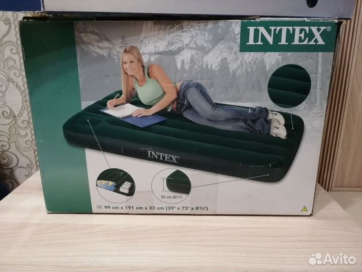 Матрас надувной intex 191*99*22 см