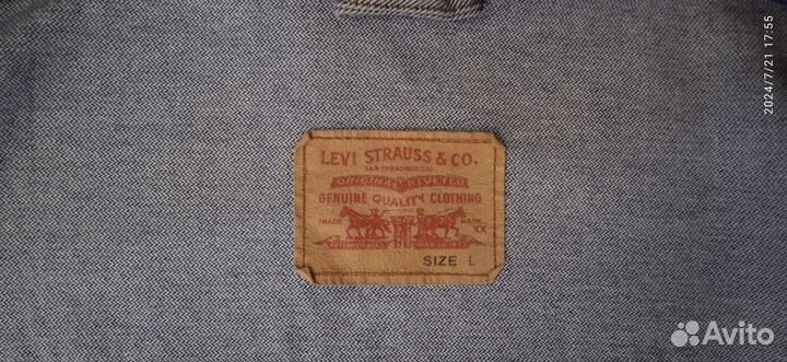 Джинсовая куртка мужская Levi's