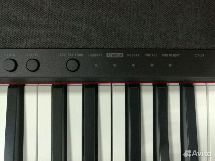 Облегченное пианино casio CT-S1BK