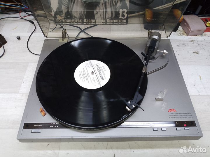 Радиотехника Ария 102 проигрыватель винила