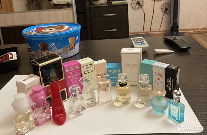 Миниатюры парфюмерии