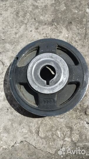 Шкив коленвала на chevrolet lacetti