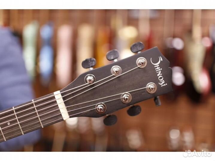 Shinobi B-11/BK - акустическая гитара, чёрная