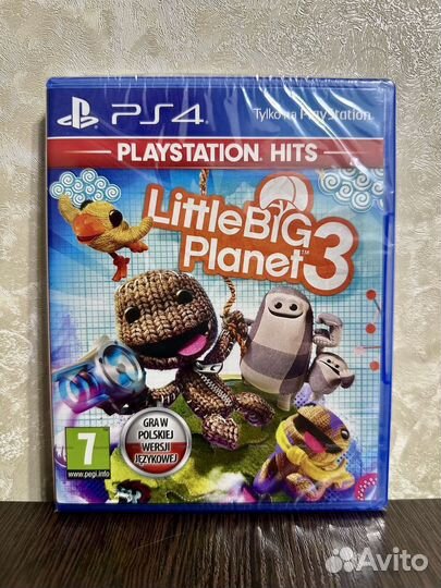 Little Big Planet 3 PS4 / Гарантия / Новые