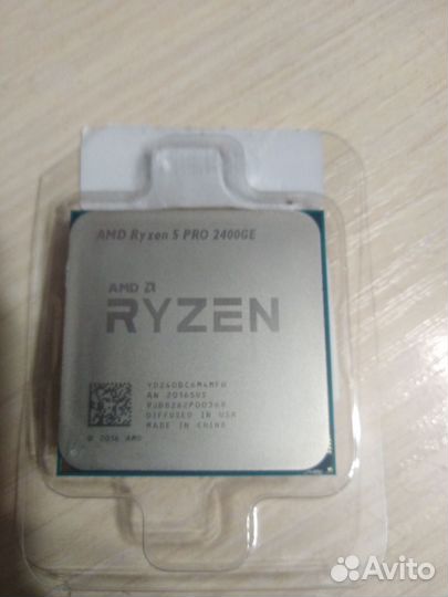 Процессор amd ryzen 5 2400ge