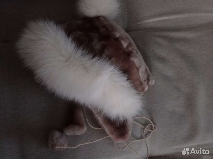 Шапка зимняя для девочки 52 54 новая