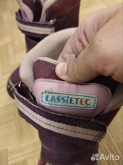 Зимние сапоги на девочку 35