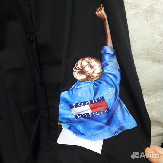 Tommy hilfiger рубашка платье
