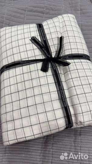 Постельное белье 1,5 спальное вареный хлопок 100%