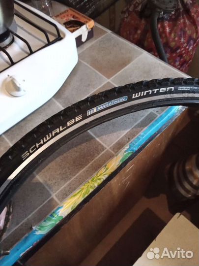 Велопокрышка schwalbe marathon winter 1.35 на 28