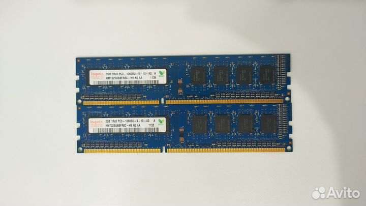 Оперативная память DDR2 и DDR3