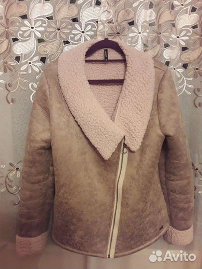 Искусственная дублёнка косуха чебурашка+ образы к