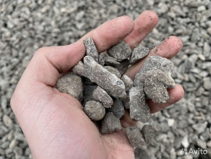 Щебень гранитный