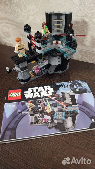 Бронь Lego Star Wars 6206 + 75169