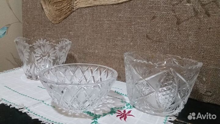 Салатники, конфетницы, вазы СССР